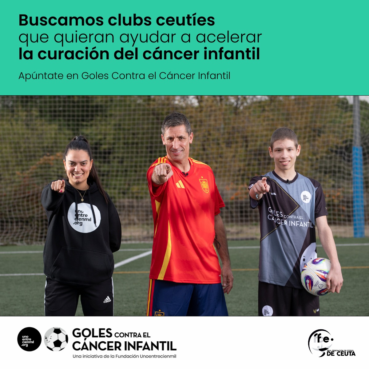 La RFFCE invita a sus clubes a participar en la campaña Goles Contra el Cáncer Infantil 2026