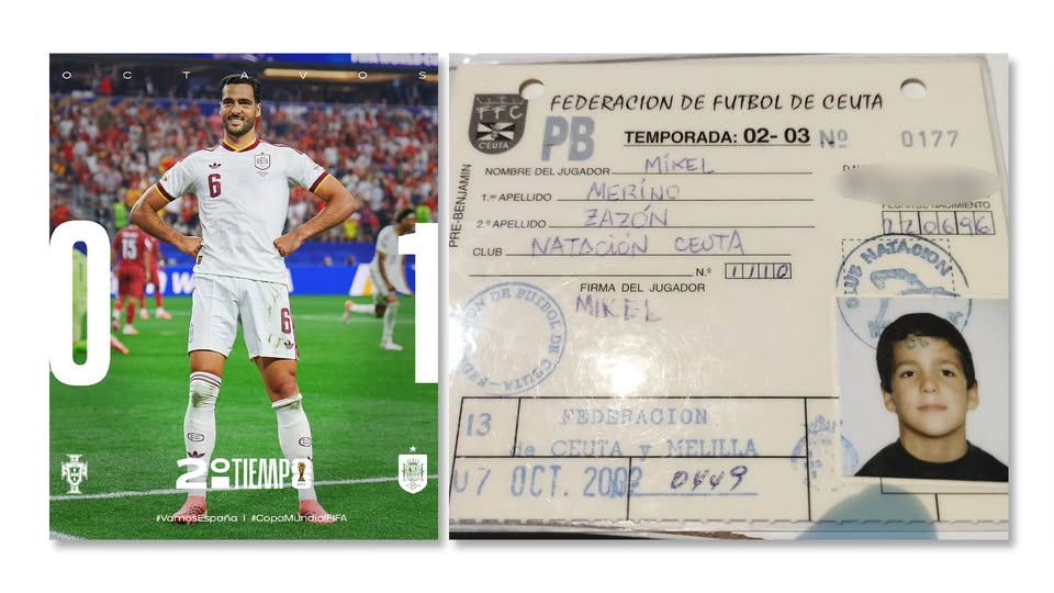 Nuestra ciudad recuerda su vínculo con Mikel Merino, el “héroe” del partido ante Portugal