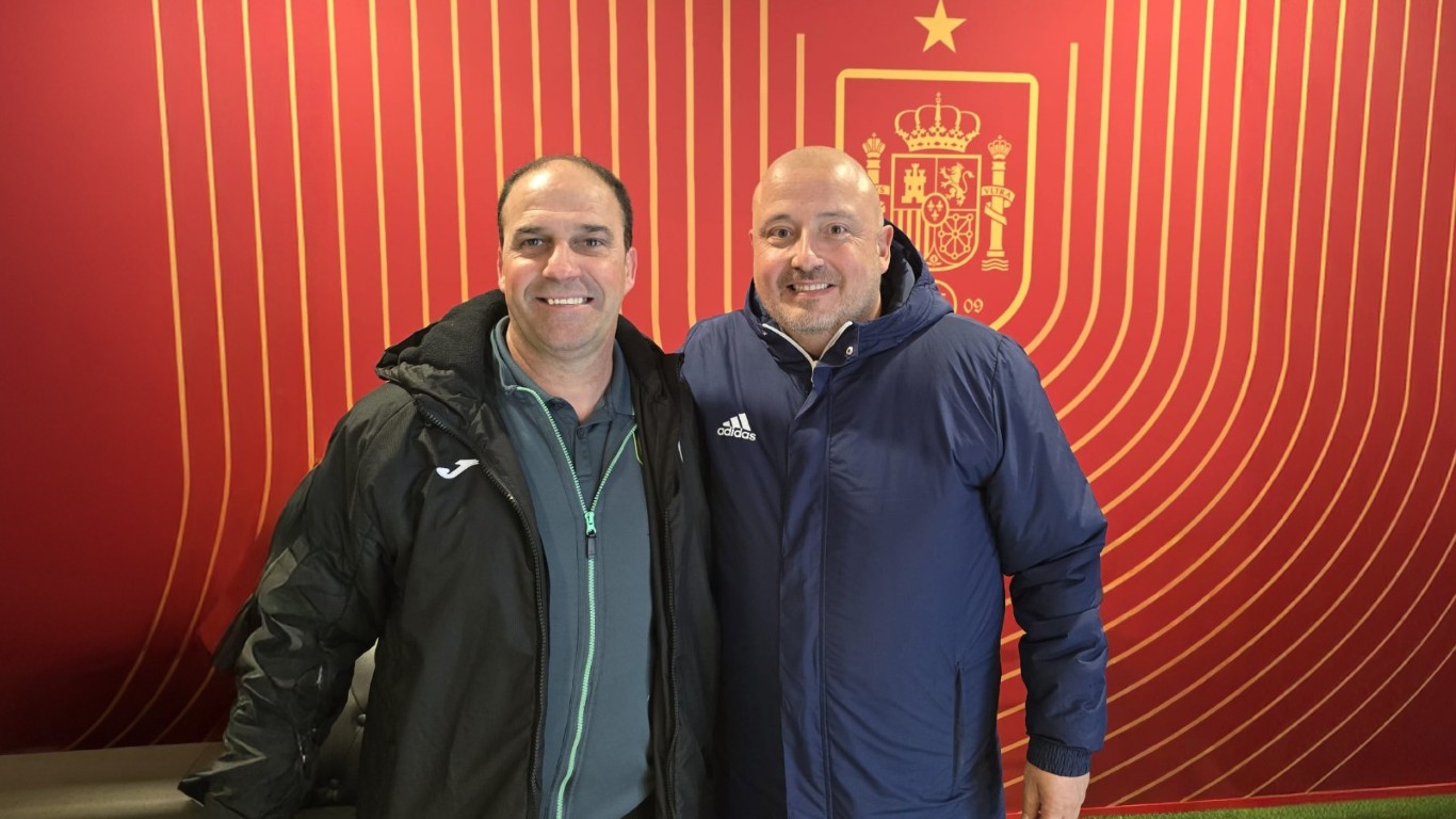 Iván Chaves y José Carlos Ayala ‘Chito’, presentes en distintas citas nacionales en la Ciudad del Fútbol de Las Rozas