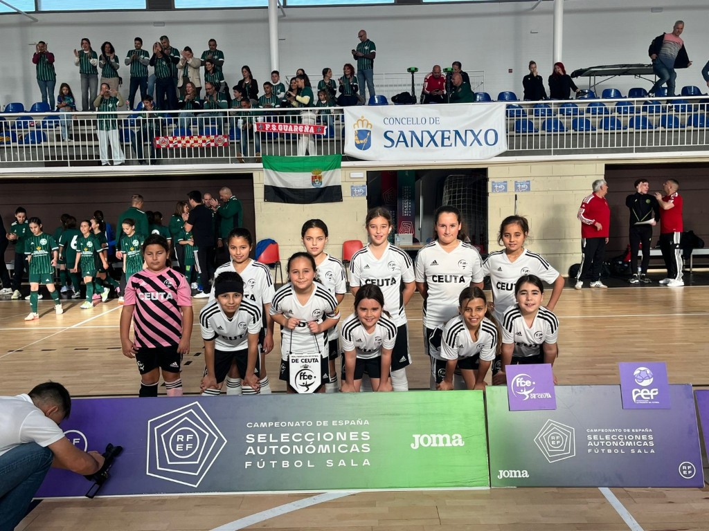 Las Selecciones Sub-10 de Ceuta avanzan en el nacional a la espera de la fase de continuación