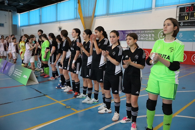 Ceuta queda última tras cerrar con otra derrota ante Extremadura su participación en el Campeonato de España de fútbol sala femenino