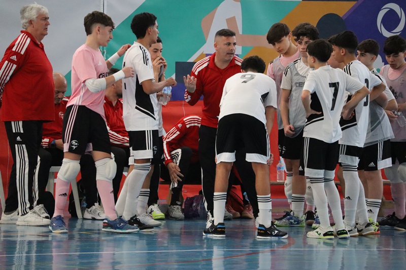 Los cadetes se van de vacío del Campeonato de España de fútbol sala mientras que los infantiles logran un triunfo y un empate