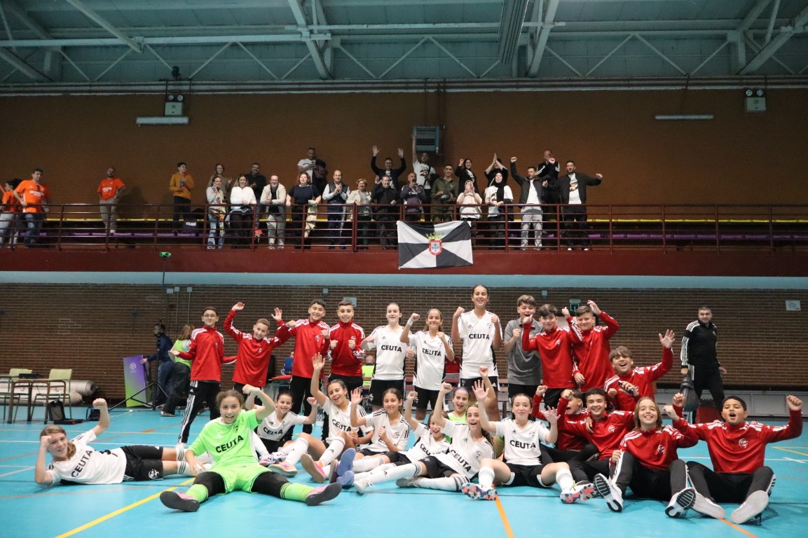 Ceuta arranca el Campeonato de España Sub-12 de fútbol sala con dos empates y pleno en los penaltis