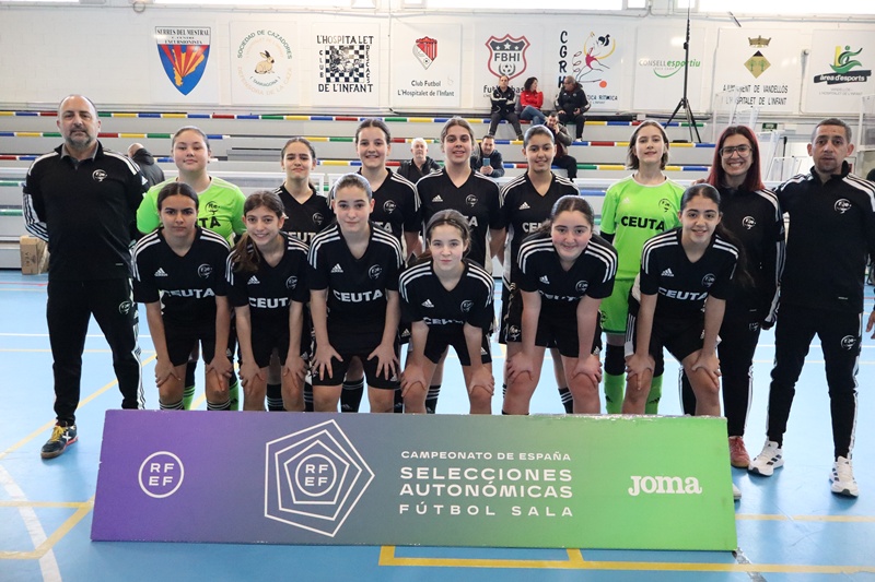 Las selecciones infantil y cadete encajan nuevas goleadas en la fase de continuación del Campeonato de España femenino de fútbol sala