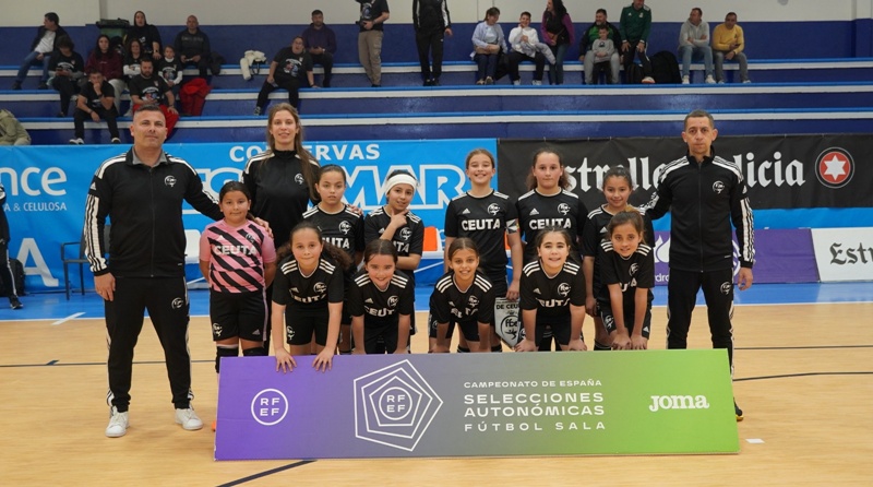 Las selecciones sub-10 de Ceuta inician el Nacional ante rivales de gran nivel 