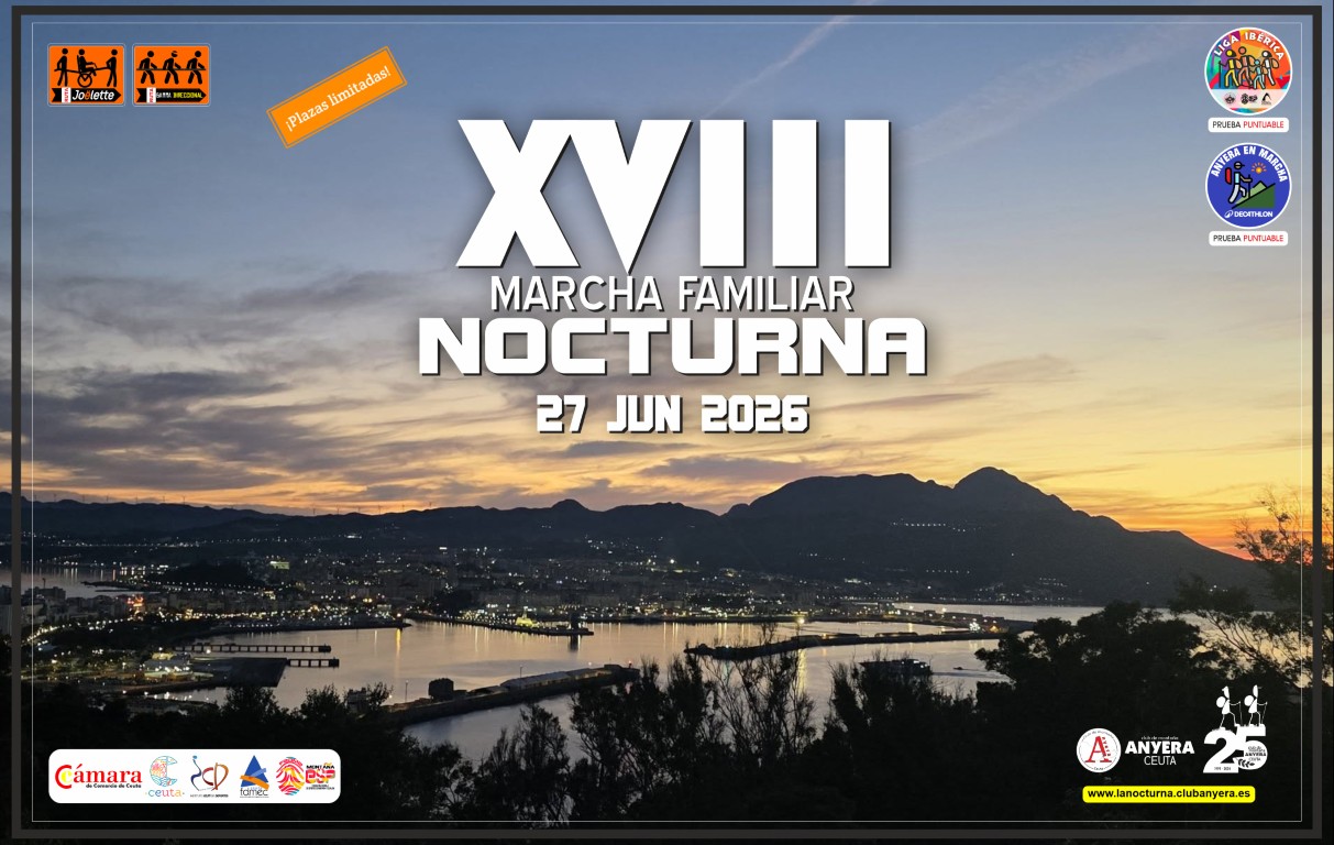 XVIII Marcha Nocturna Familiar: abiertas las inscripciones para la cita senderista del 27 de junio