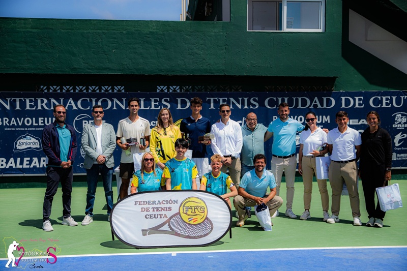 El mallorquín Izan Almazán gana el “IV Torneo Internacional Ciudad de Ceuta” de tenis