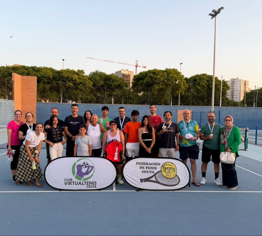 Ander Ararou y Reichel Gómez se proclaman campeones de la XII Liga de Tenis Kids College Ceuta - Raju Shivdasani
