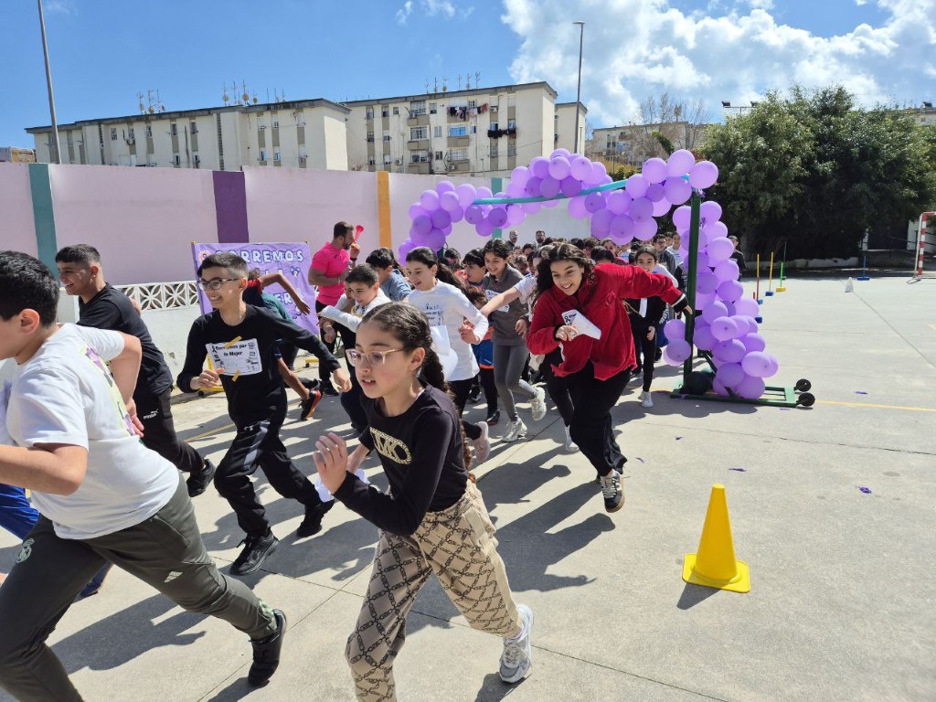 El colegio Rey Juan Carlos I celebra el 8-M