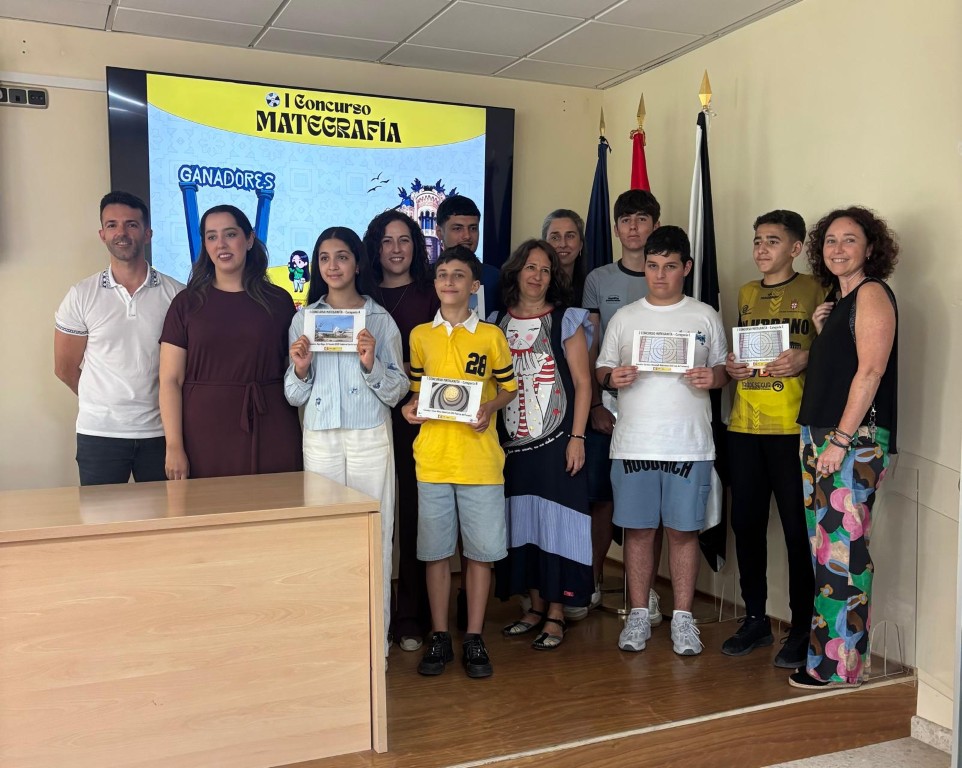 La Dirección Provincial de Educación entrega los premios de la I Edición del Concurso Mategrafía