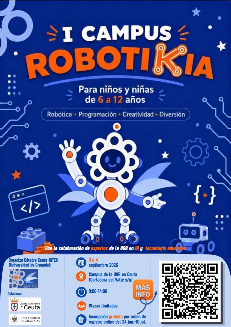 El I Campus RobotikIA Ceuta agota sus plazas en tiempo récord y roza el centenar de inscripciones