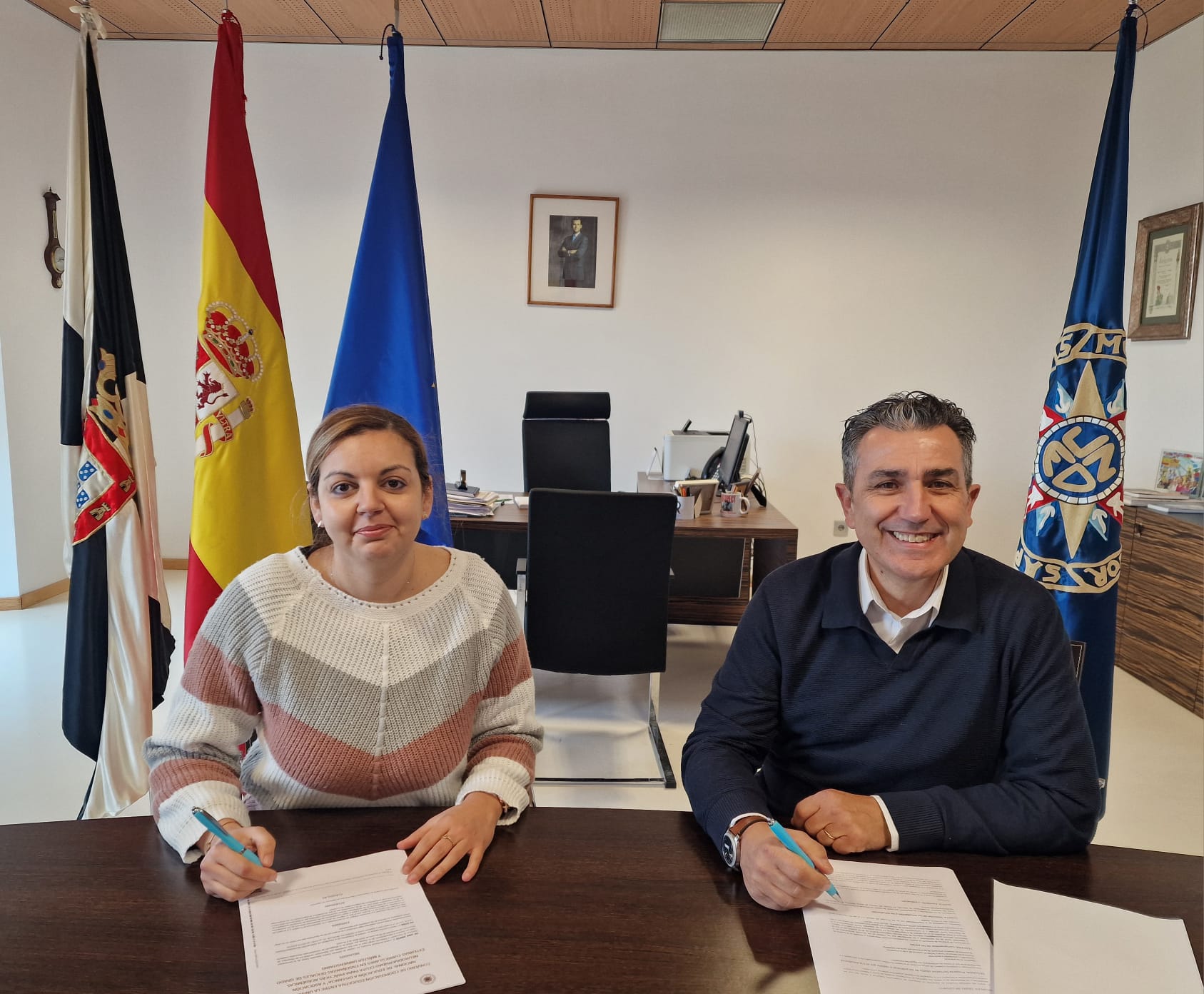 UNED Ceuta y la asociación Neurodiversidad convenian para prácticas académicas de los alumnos