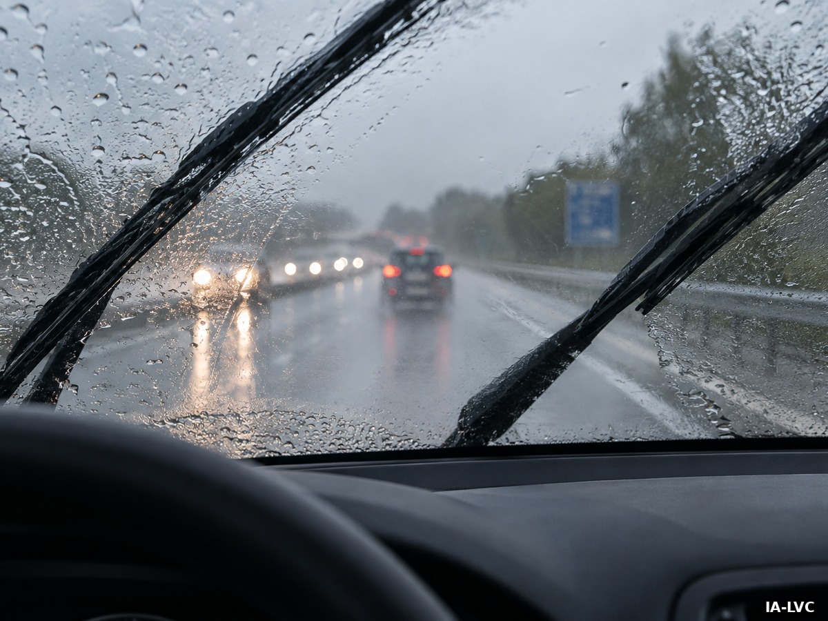 Escobillas gastadas, un fallo que solo aparece con lluvia