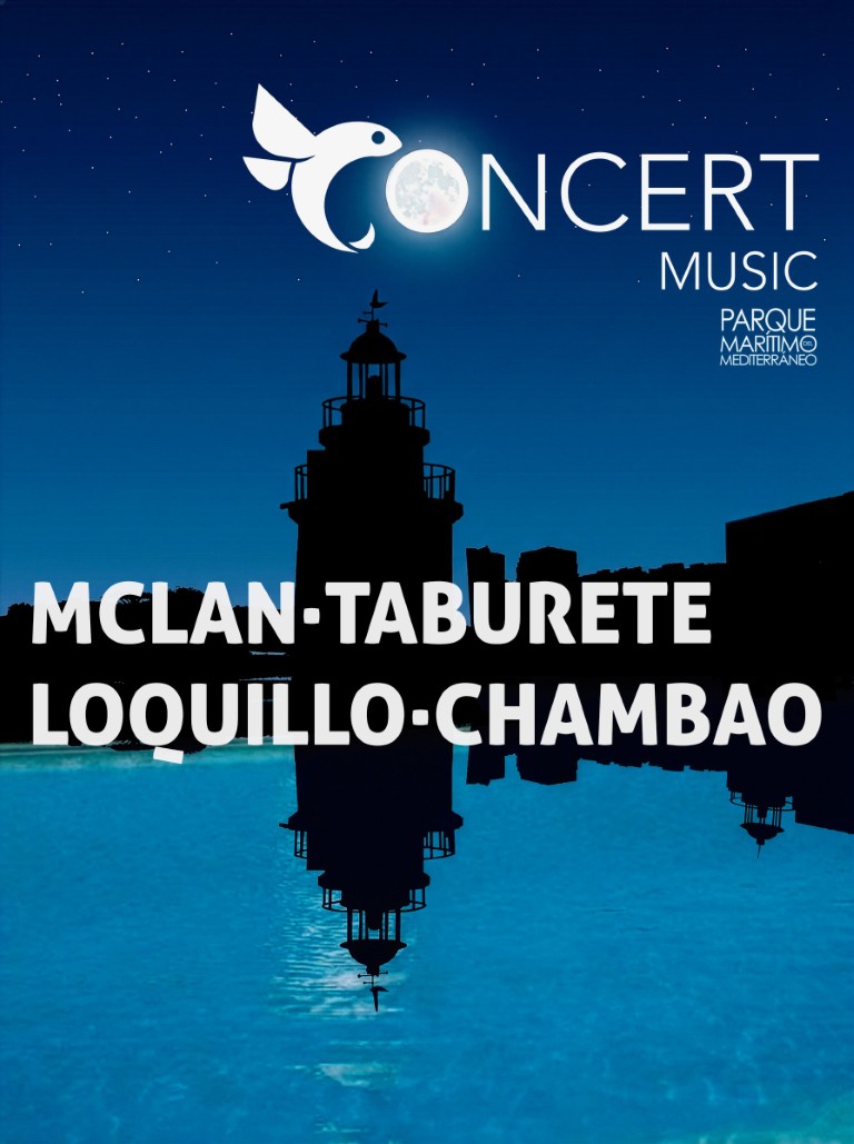 El Parque Marítimo ofrecerá este verano los conciertos de Mclan, Chambao, Loquillo y Taburete 
