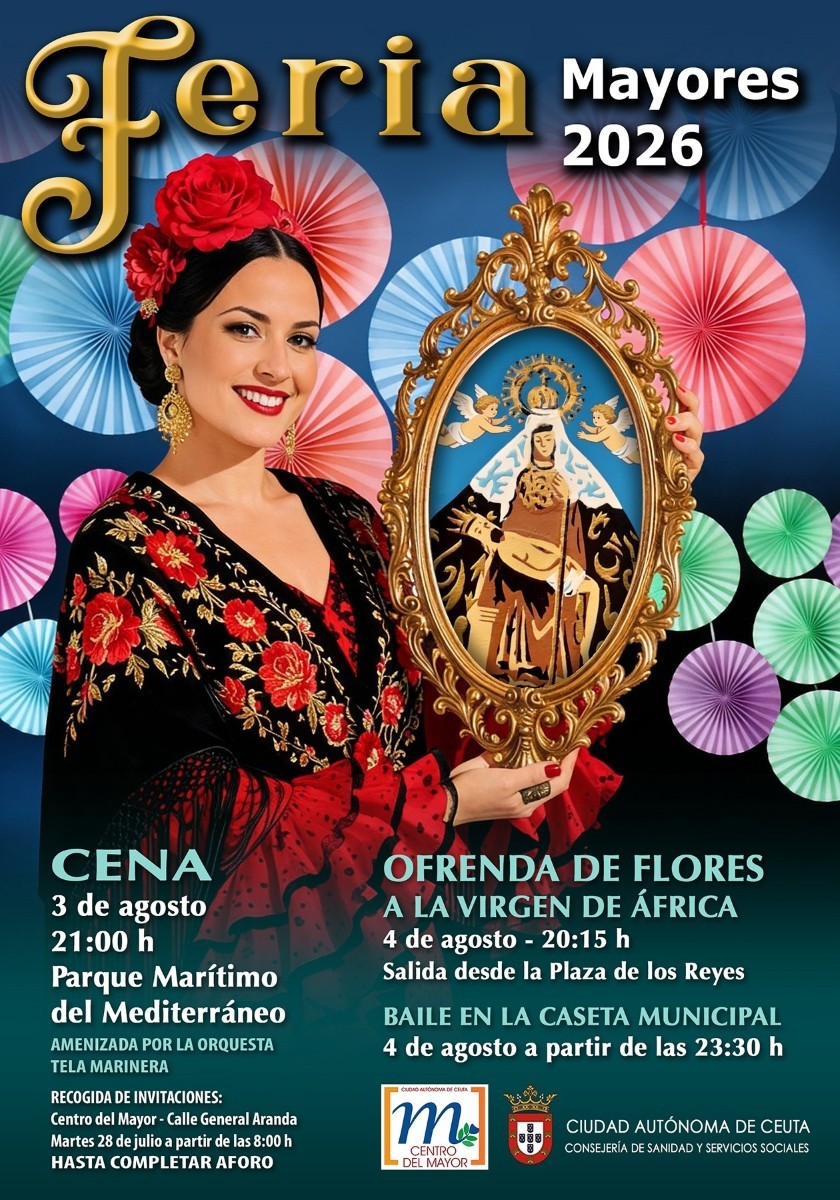 La cena del Mayor en el Parque Marítimo será el 3 de agosto