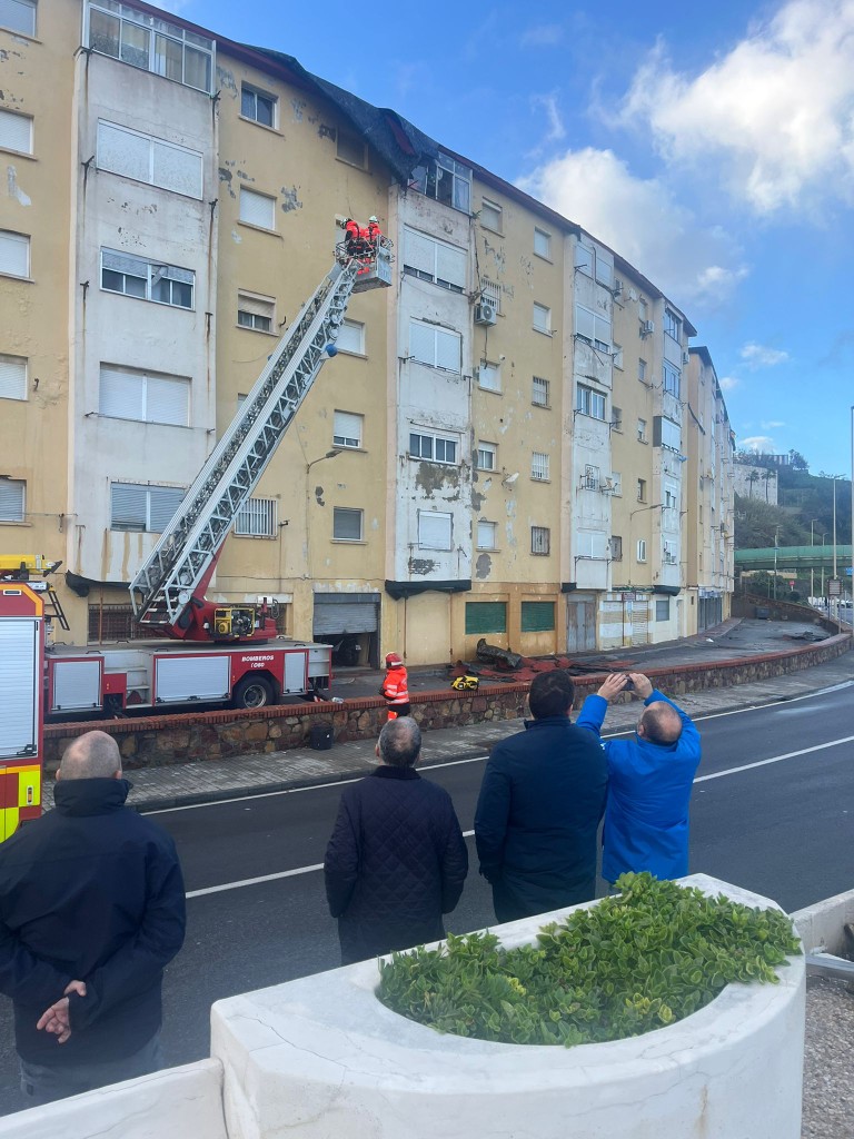 Ramírez y Gaitán se desplazan a las zonas más afectadas por la borrasca