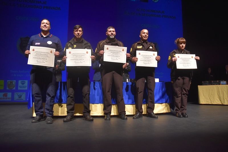 La Jefatura Superior de Policía de Ceuta celebra el “Día de la Seguridad Privada” con un acto en el Revellín