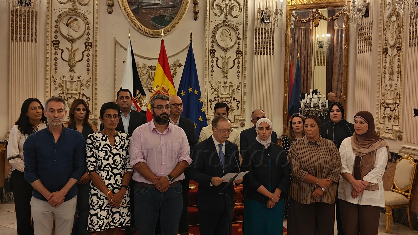 La Junta de Portavoces: “Juntos y unidos, Ceuta no se rinde. Juntos y unidos, Ceuta se defiende”