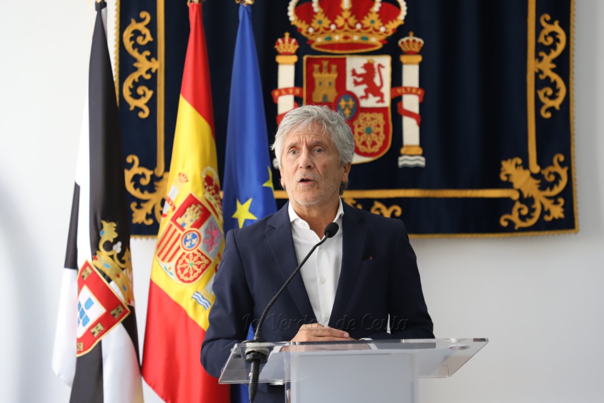 Marlaska admite ahora el sentimiento de inseguridad en Ceuta