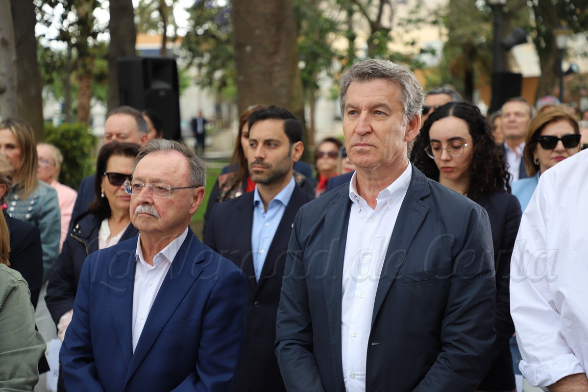 Feijóo volverá a Ceuta el 2 de septiembre: «No os vamos a dejar solos»