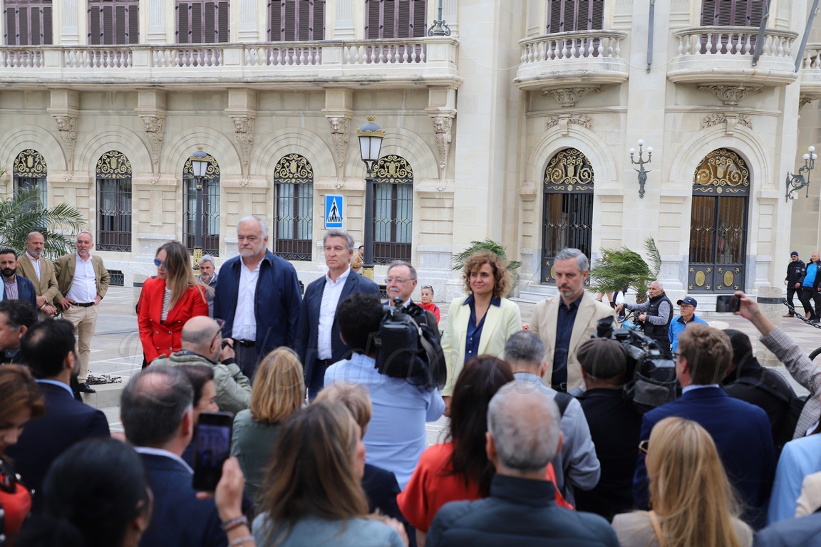 Ceuta reafirma su vocación europea con la visita de Feijóo y la exigencia de un estatus especial