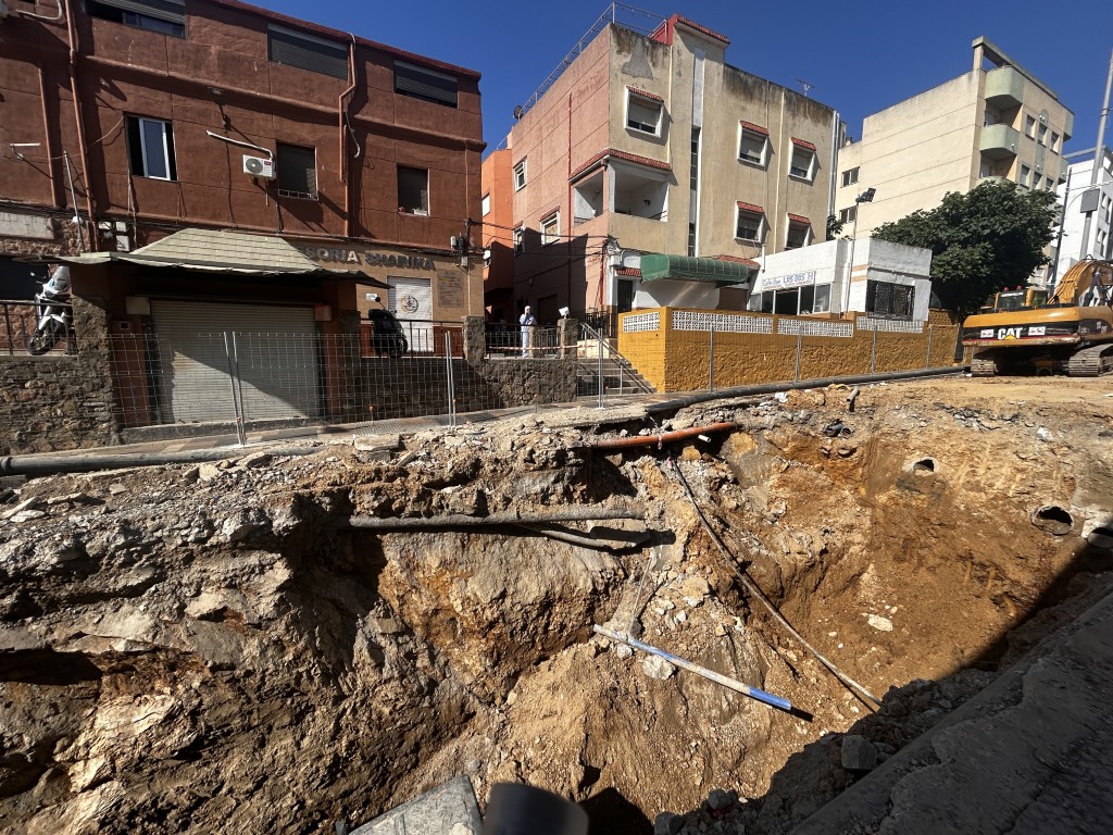 El PSOE se persona en Hadú ante las quejas vecinales por un corte de luz por las obras sin previo aviso