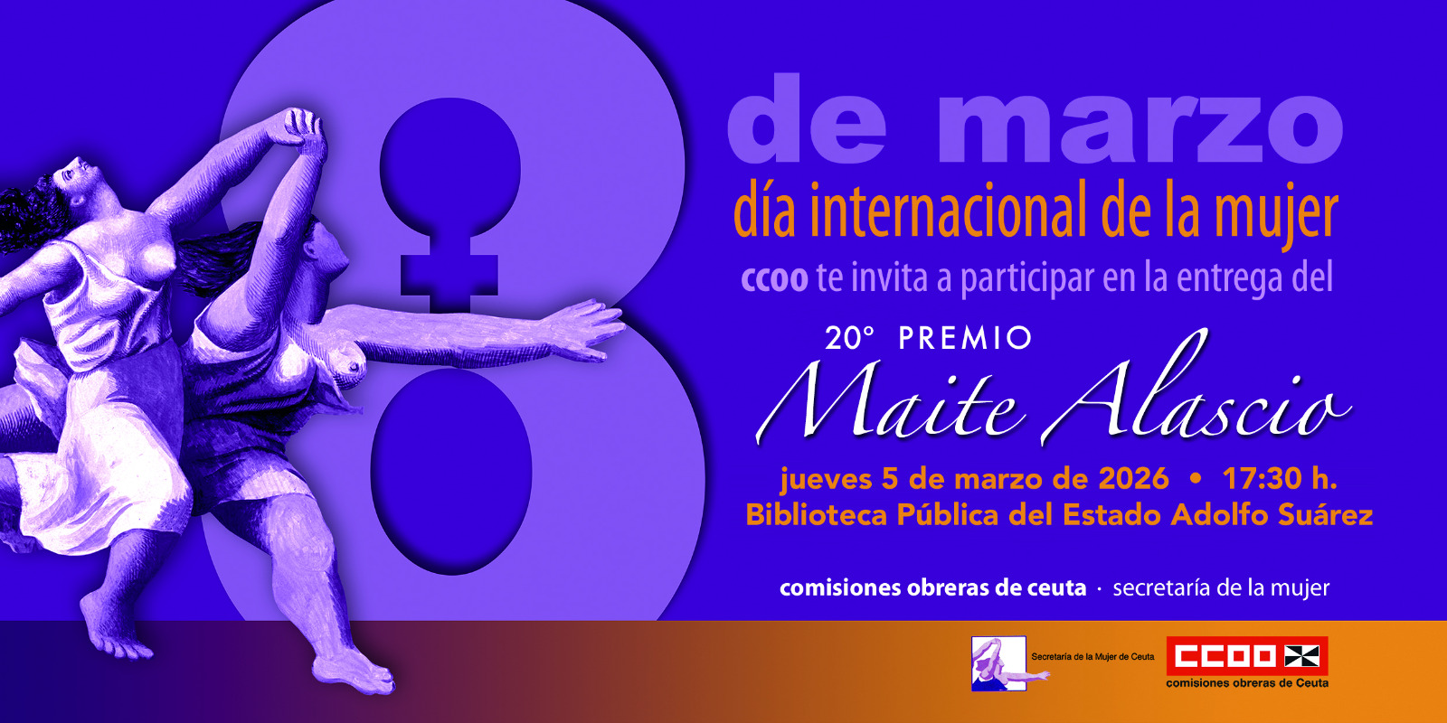 Antonia Palomo, Premio “Maite Alascio” de CCOO