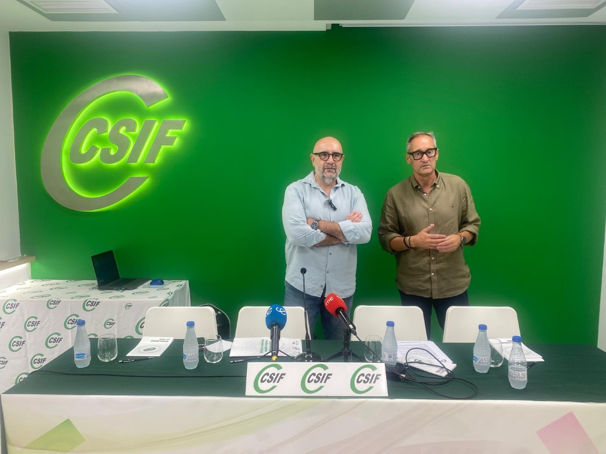 CSIF pide al Supremo paralizar las obras del campamento junto a la prisión de Fuerte Mendizábal