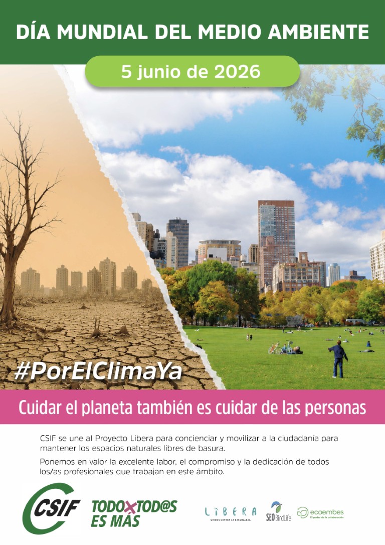 CSIF reclama una transición ecológica que garantice empleo de calidad y protección laboral