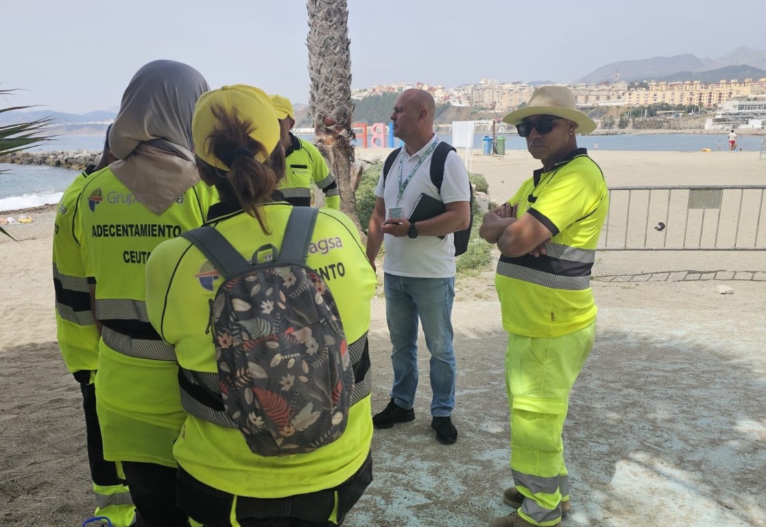 CSIF inspecciona las condiciones de trabajo de la plantilla de TRAGSA tras el desmayo de una empleada