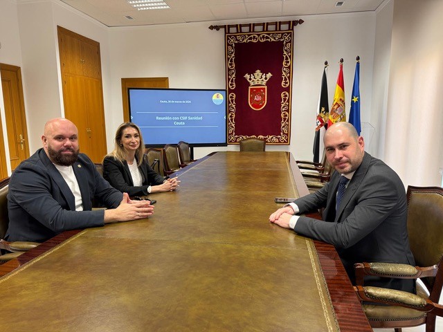 CSIF y la Delegación del Gobierno acercan posturas para impulsar mejoras en la sanidad pública de Ceuta