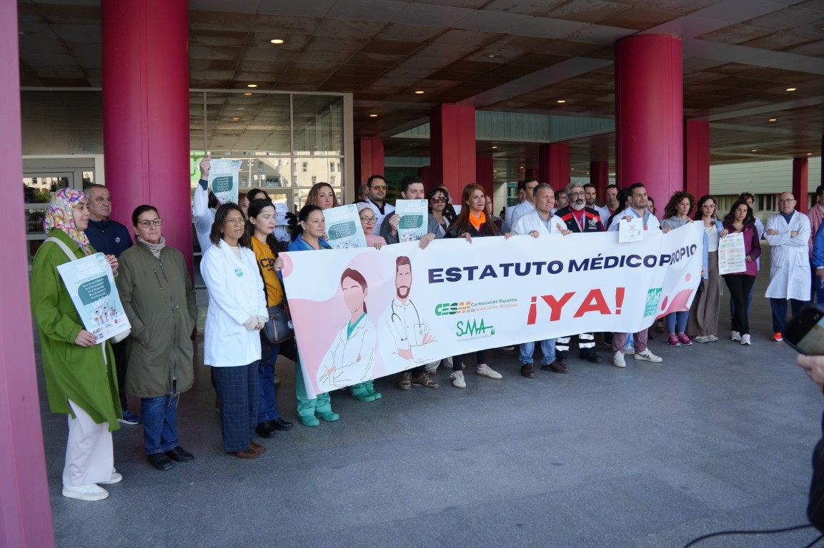 El Sindicato Médico de Ceuta denuncia el silencio institucional a las puertas de una nueva semana de huelga
