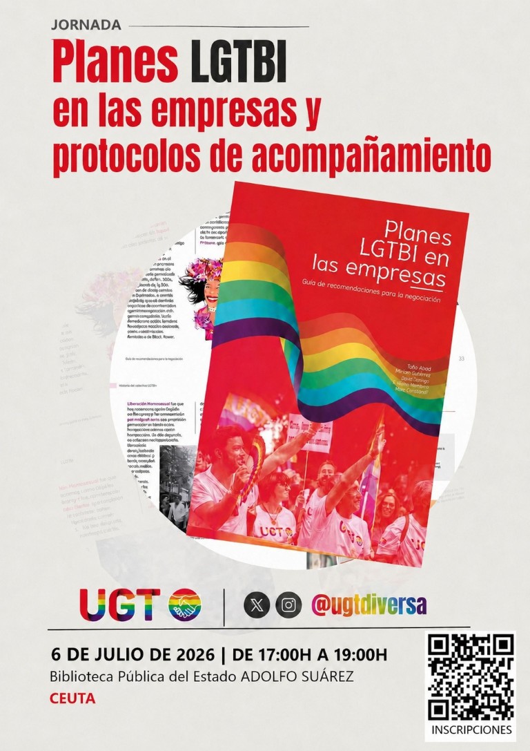 UGT organiza en Ceuta una jornada sobre los planes LGTBI en las empresas