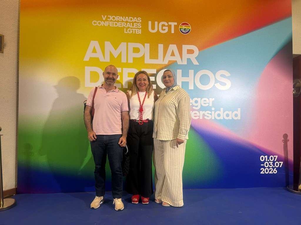 UGT Ceuta asiste en Madrid a las “V Jornadas Confederales LGTBI”