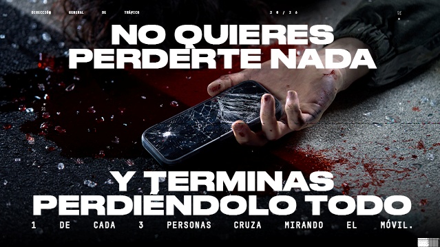 Tráfico lanza una campaña por la importancia de prestar atención en la carretera