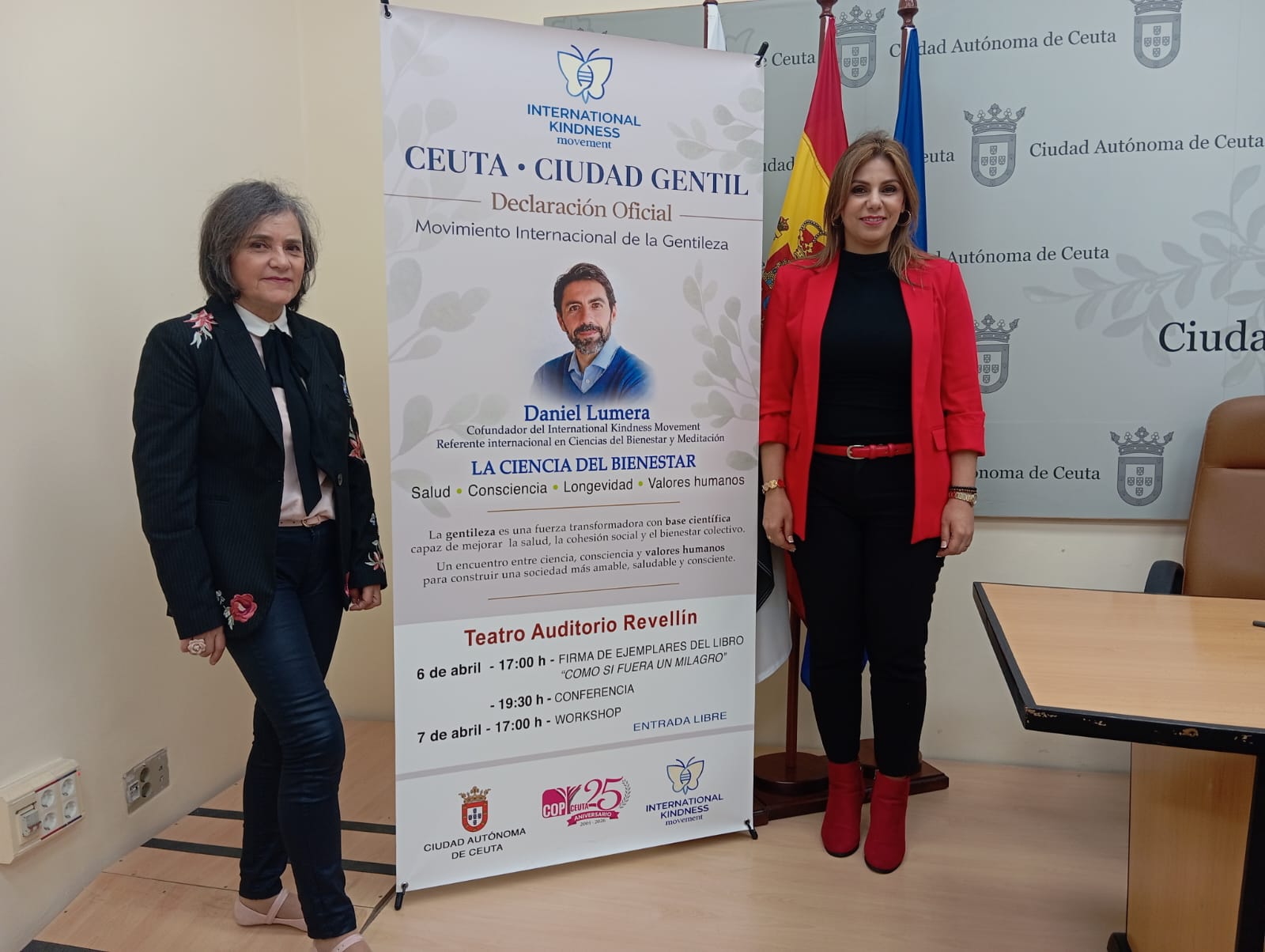 “Ceuta, ciudad gentil”, una iniciativa impulsada por la Ciudad para promover el Movimiento Internacional de la Gentileza
