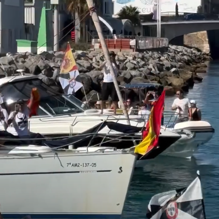 La Ciudad niega haber pagado la cena de la flotilla que visitó Ceuta