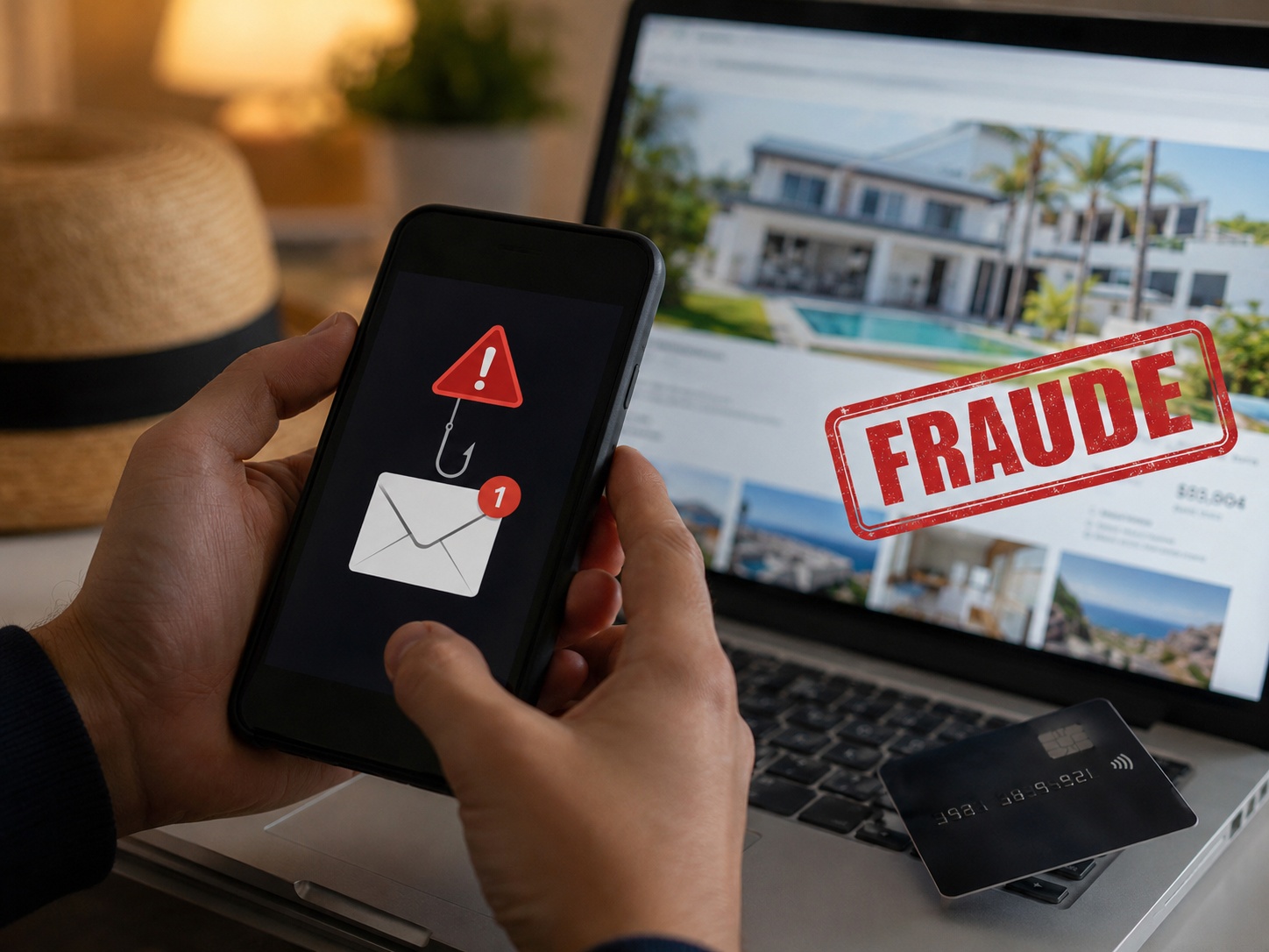 OCU advierte contra cinco fraudes digitales propios de las vacaciones