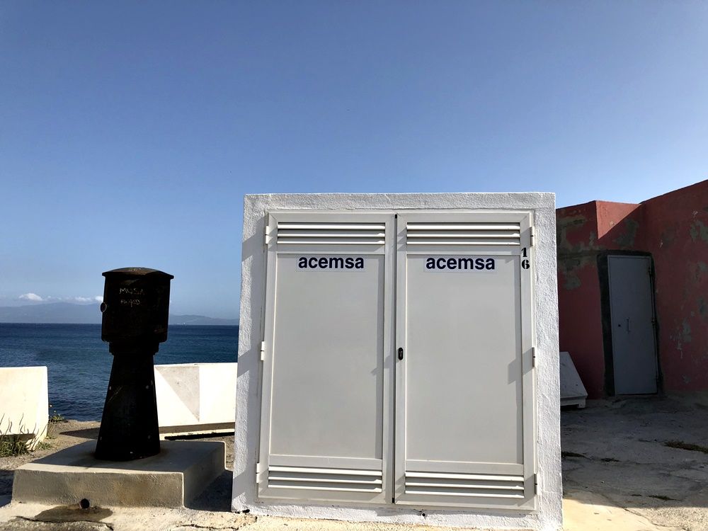 Acemsa acomete trabajos de mantenimiento en Benzú.