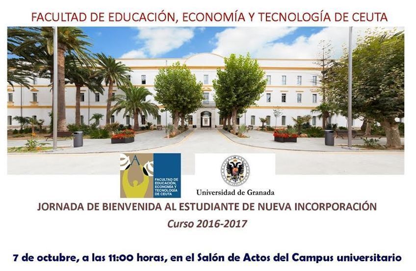 Prevista una jornada de bienvenida al estudiante de nueva incorporación.