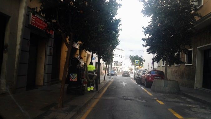 Acemsa interrumpe mañana el servicio en la calle Cervantes