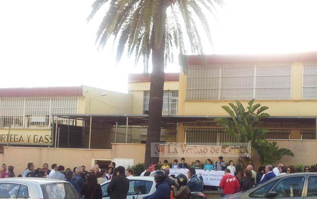 Educación reitera el compromiso de retirar el amianto del Ortega y Gasset