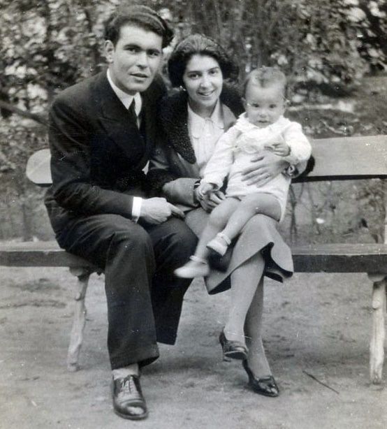 Enrique Santiago Araujo y su esposa Maruja