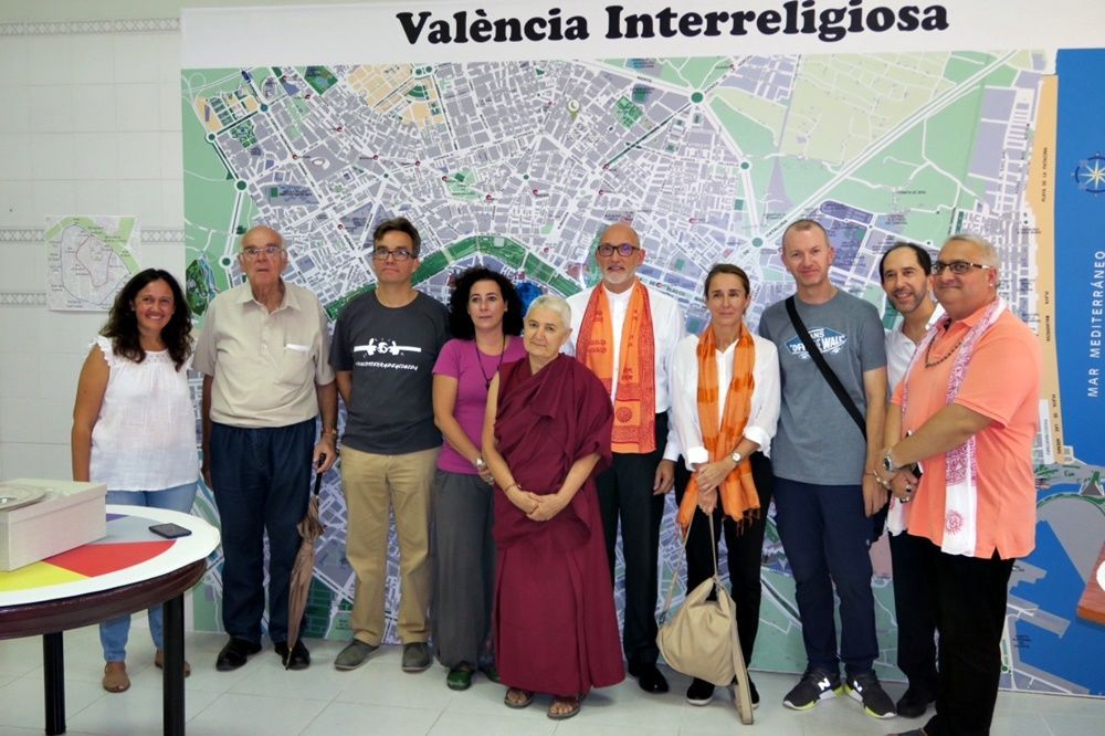 Visita del Foro Trascendence al Espacio Interreligioso de Valencia.