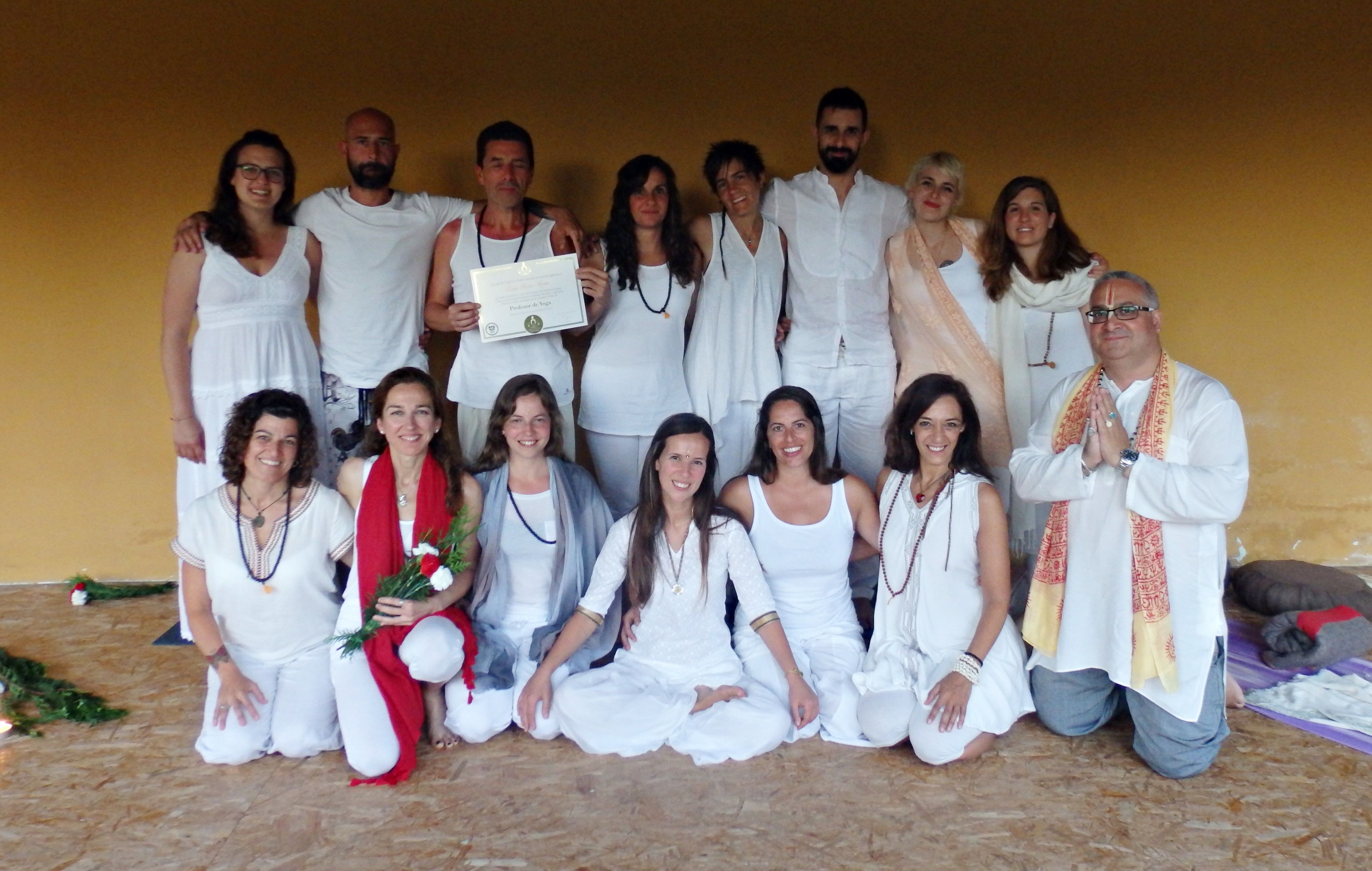 El sacerdote hindú y profesor de yoga Juan Carlos Ramchandani (Krishna Kripa Dasa), participó como ponente en el retiro.