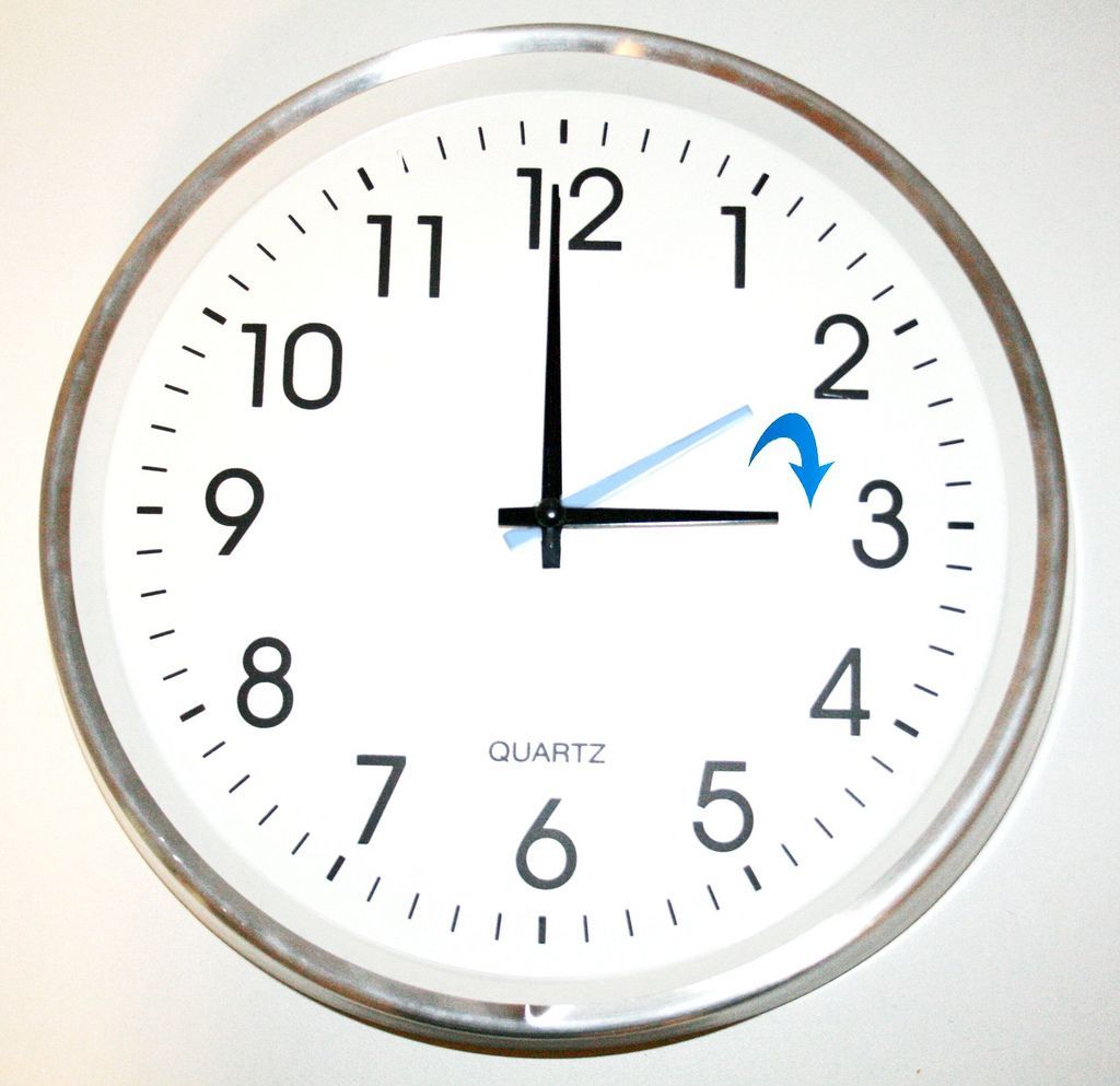 El próximo domingo los relojes se adelantan una hora